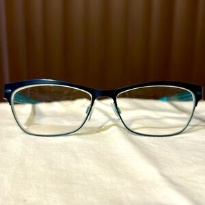 Rectangular Metal Frame glasses